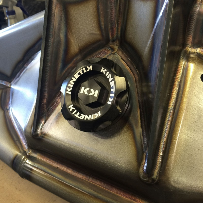 Camburg KINETIK Large Filler Cap Kit (alum/steel) - CAM-040127