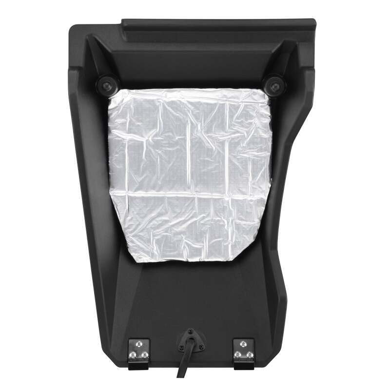 DS18 Water Fall Center Cnsl Loaded Enclosure 2x NXL-IQ6/BK Included 2017+ 2&4 Door IP65 PE Material - CA-X3WFCC66LD - angle view