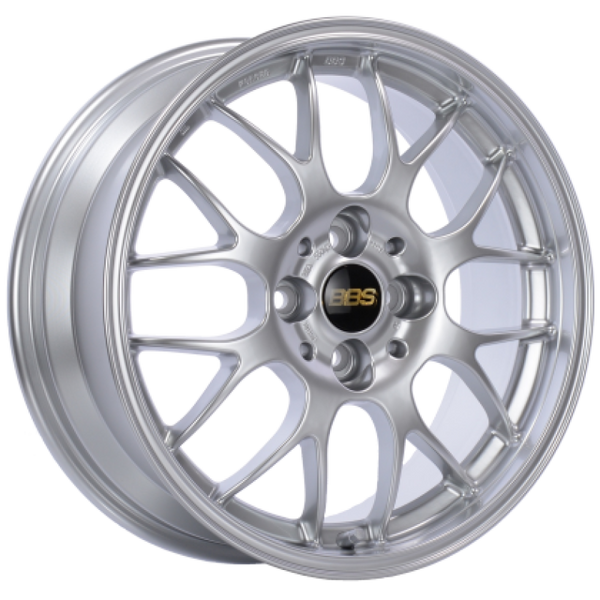 BBS RG-R 18x9.5 5x120 ET33 Diamond Silver Wheel - 82mm PFS Required - RG795DSK by BBS