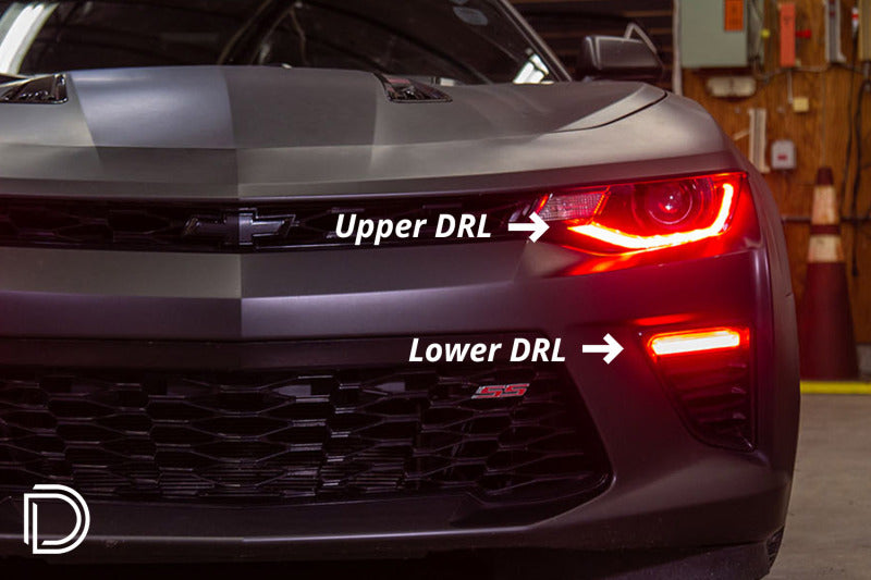 Diode Dynamics 16-18 Chevrolet Camaro RGBWA Lower DRL Boards - DD2242