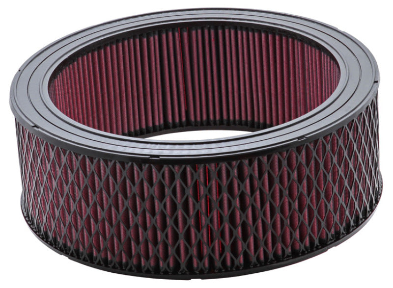 K&N Custom XD Air Filter - Round 14in OD x 5in H - E-3978XD by K&N Engineering - front view