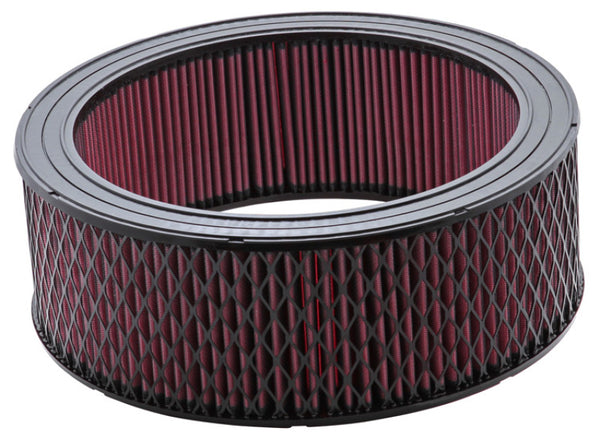 K&N Custom XD Air Filter - Round 14in OD x 5in H - E-3978XD by K&N Engineering - front view