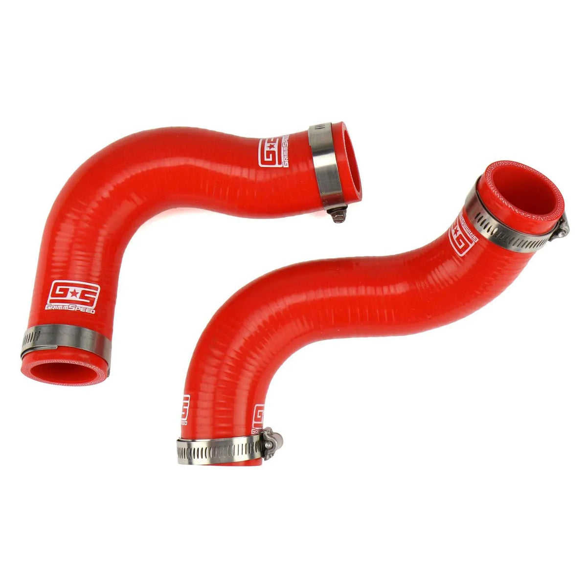 GrimmSpeed 04-08 Subaru Forester XT Radiator Hose Kit - Red - GRM405327
