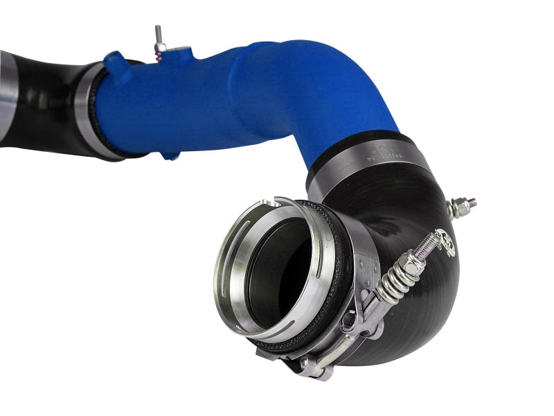 aFe 20-21 BMW Z4 M40i (G29) L6-3.0L (t) B58 BladeRunner 2-1/2in to 3in  Hot-Side Charge Pipe - Blue - 46-20408-L