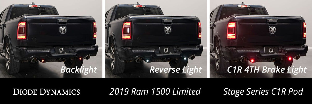Diode Dynamics Stage Series Reverse Light Kit for 2019-PresentRam C1 Pro - DD7590