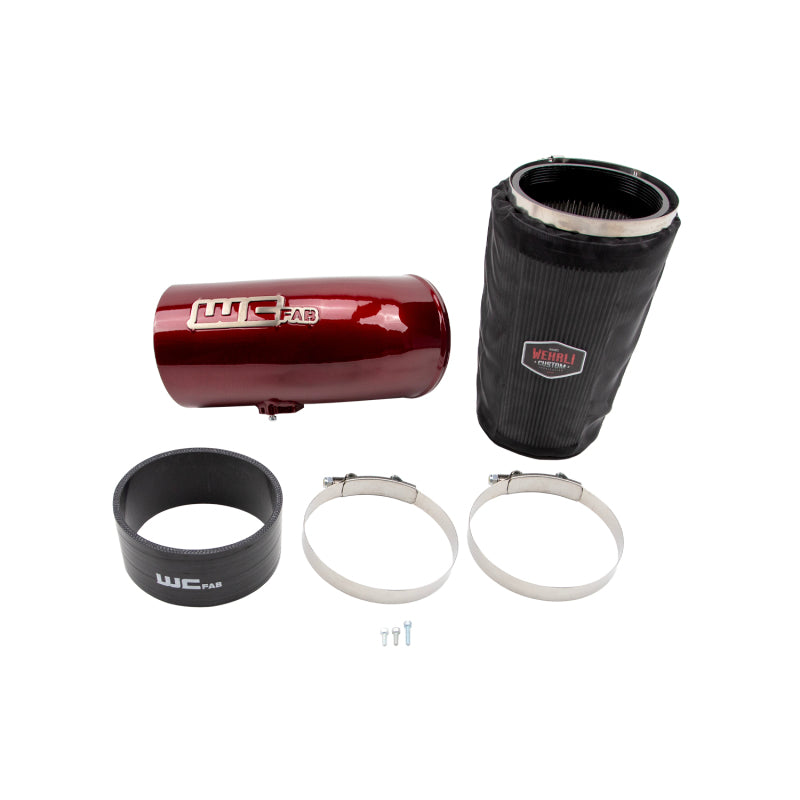 Wehrli Cummins High Mount 2nd Gen Swap 5in Intake Kit - Deore Gold - WCF100827-DG