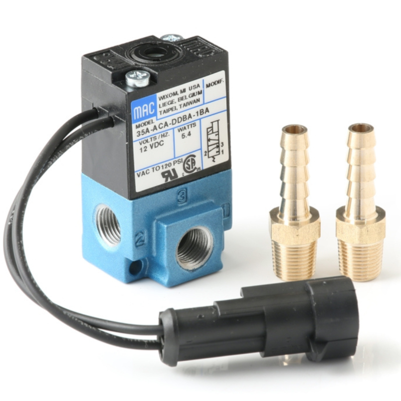 GFB G-Force Solenoid Includes 2 Hosetails - 3835 by Go Fast Bits - detail view