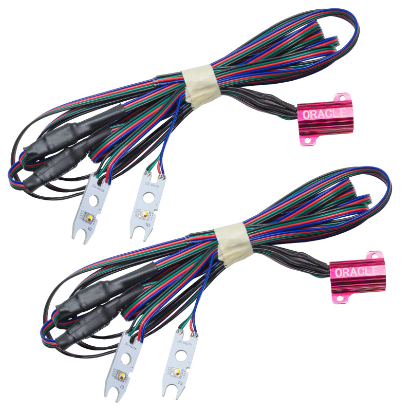 Oracle 15-17 Ford F-150 Headlight DRL Upgrade Kit - ColorSHIFT w/ Simple Controller SEE WARRANTY - 2395-504