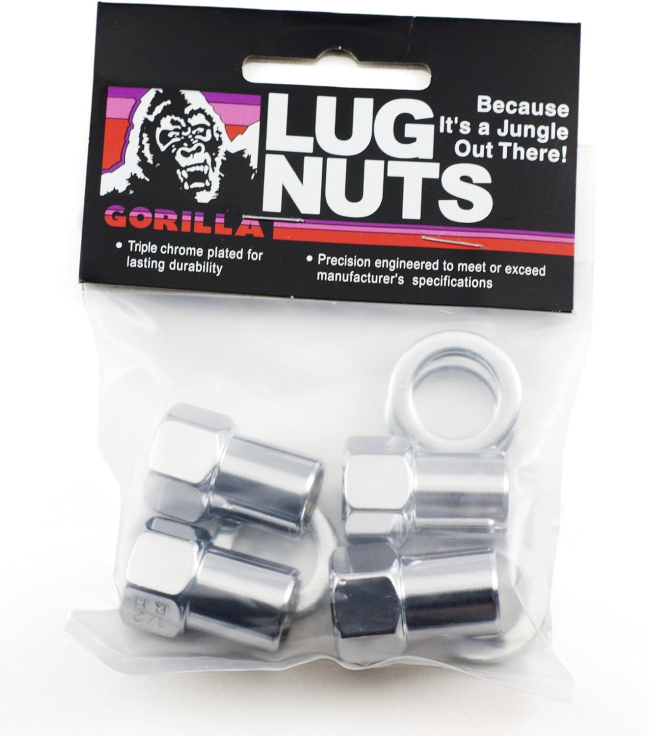 Gorilla Automotive - Std Mag OE Lug 13/16" 12-1.50 CHR Bag - 73037B