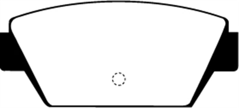 EBC 93-94 Eagle Talon 1.8 Yellowstuff Rear Brake Pads - DP4576R