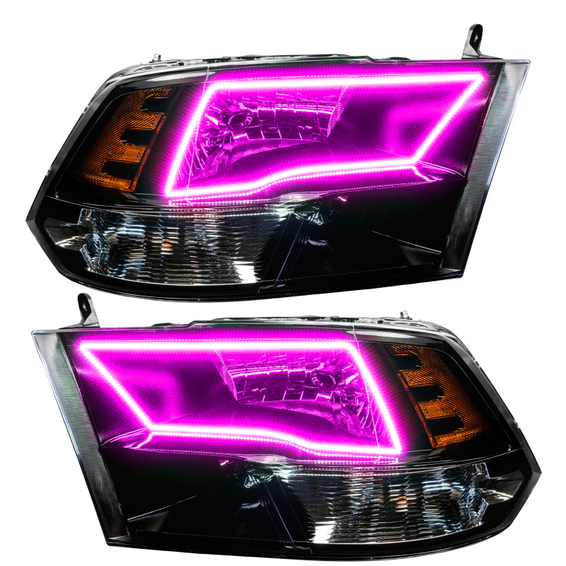 Oracle Lighting 09-18 Ram 1500 Sport Pre-Assembled w/Switchback Halo Headlights SEE WARRANTY - 8906-504