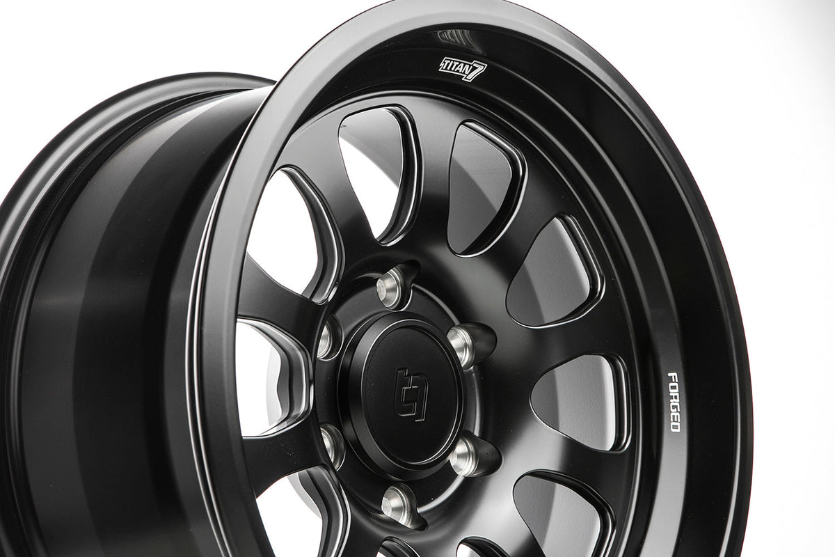 Titan 7 T-AK Series Bespoke Center Cap - Black