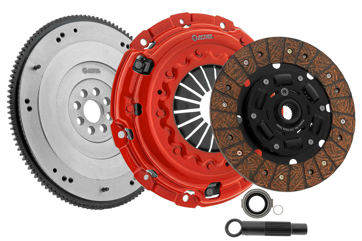 Action Clutch - Clutch Kit (1SC) for Honda Civic SI 2012-2015 2.4L (K24Z7) OE HD Flywheel - ACR-0666-OEHD
