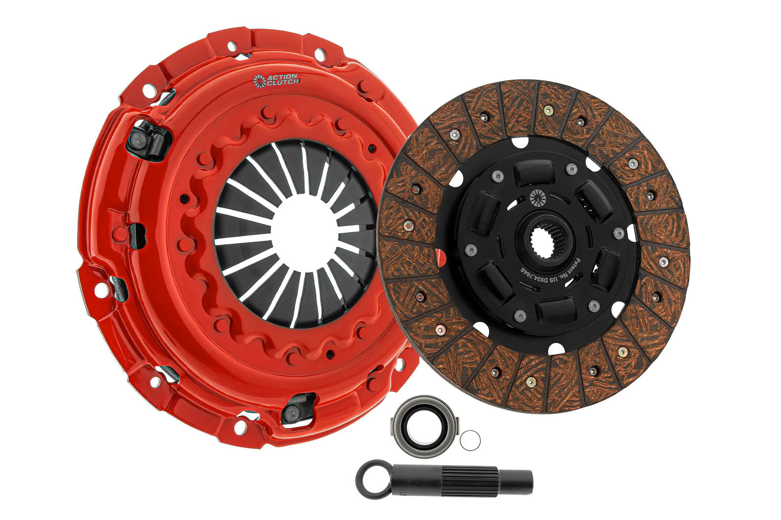 Action Clutch - Clutch Kit (1SC) for Subaru WRX 2006-2014 2.5L DOHC (EJ255) AWD - ACR-1810