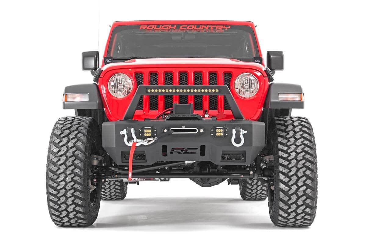 Rough Country - 3.5 Inch Lift Kit - Adj Lower - FR D/S - Jeep Wrangler JL 4WD (2018-2023) - 62830 for 2018-2023 Jeep Wrangler
