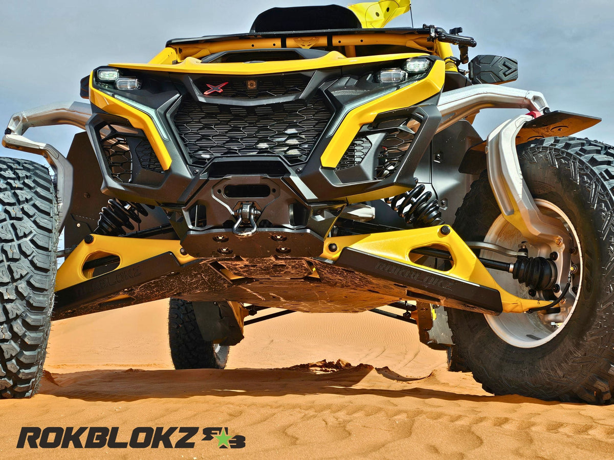 RokBlokz Can-Am Maverick R Skid Plate