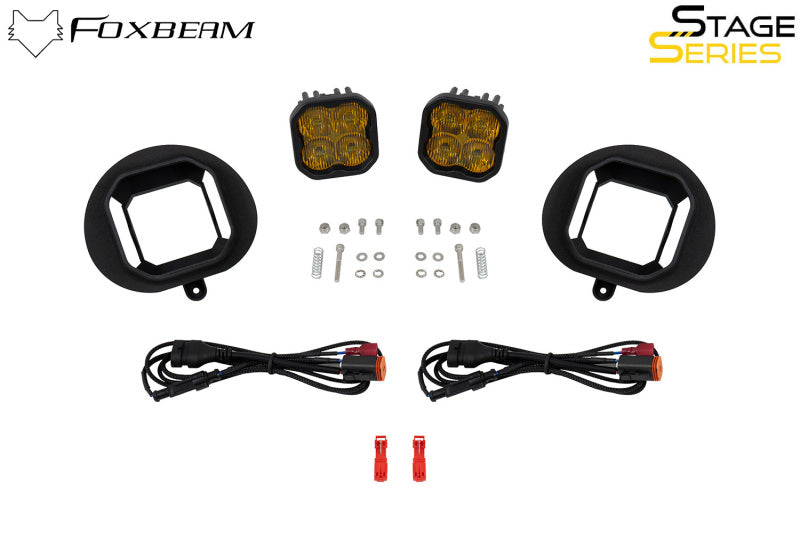 Diode Dynamics SS3 Pro Type DR Kit ABL White SAE Fog - DD8016