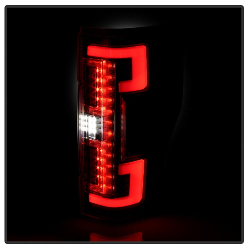 Spyder 20-21 Ford F250 Superduty LED Tail Lights - Black (ALT-YD-FS20HAL-LED-BK) - 5088659