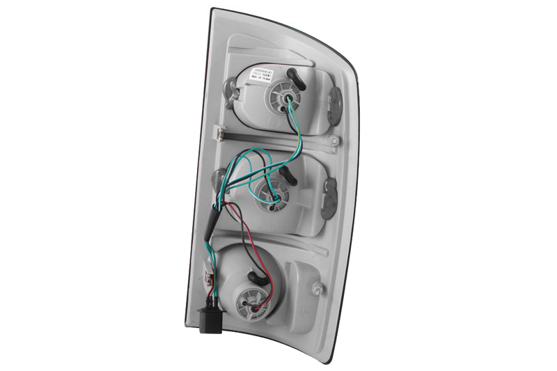 ANZO 2002-2005 Dodge Ram 1500 Taillights Black - 211045