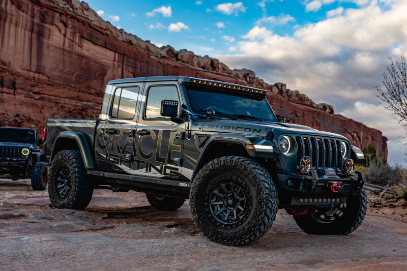 Oracle Jeep Wrangler JL/Gladiator JT Integrated Windhsiled LED Light Bar System - 5917-023