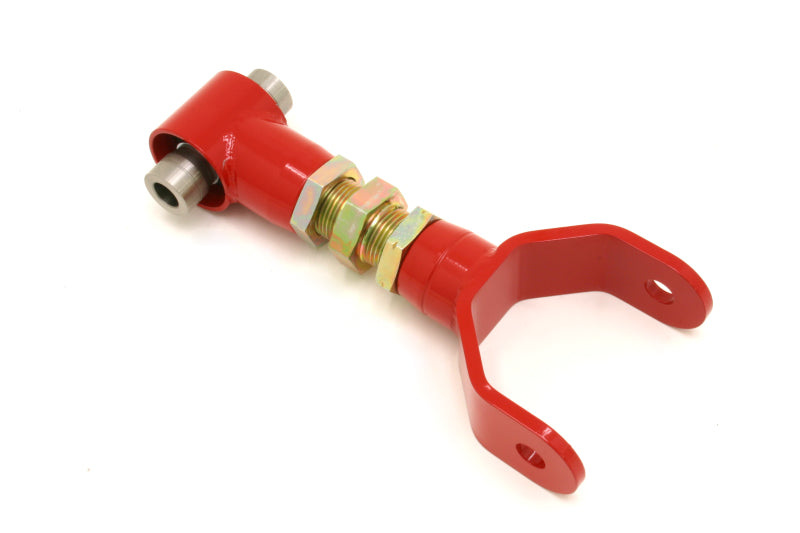 BMR 05-10 S197 Mustang Upper Control Arm On-Car Adj. w/ Spherical Bearings - Red - UTCA020R