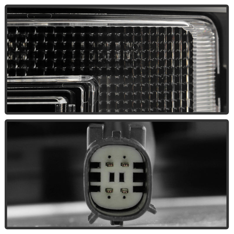 Spyder 21-23 Ford F150 (Halogen w/ Blind Spot) Full LED Tail Lights - Black (ALT-YD-FF15021HALBS-BK) - 5088789