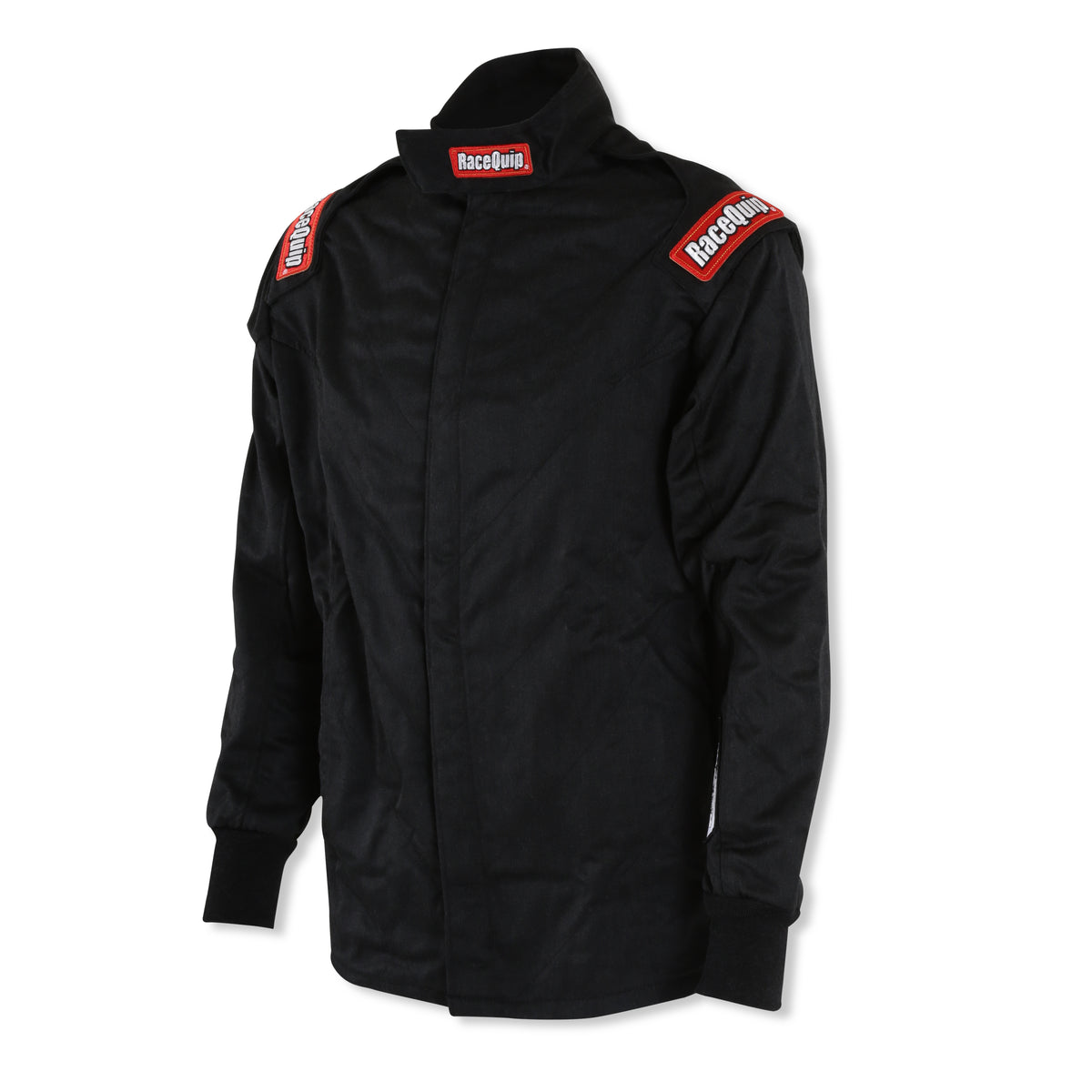 RaceQuip Black Chevron-5 Jacket SFI-5 - Large