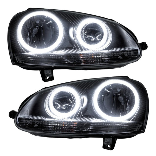 Oracle 06-10 Volkswagen Jetta SMD HL - Chrome - ColorSHIFT w/ BC1 Controller - 7098-335 by ORACLE Lighting