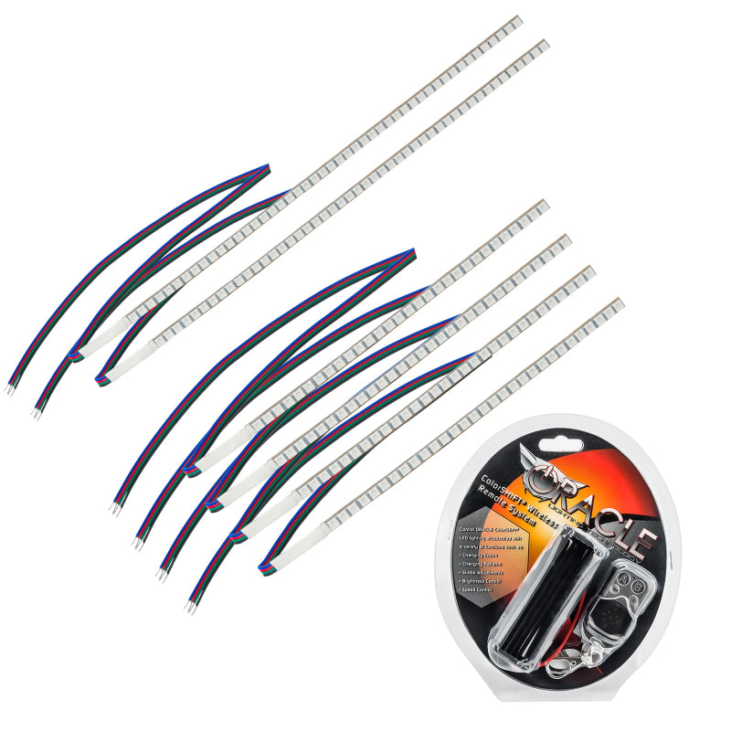 Oracle 17-19 Ford F-250/F-350 Superduty Headlight DRL Upgrade Kit - ColorSHIFT- 2522-330