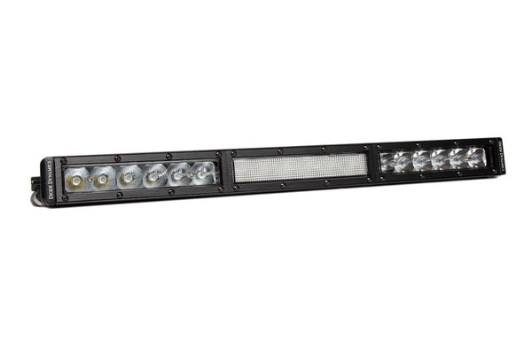 Diode Dynamics 18 In LED Light Bar Single Row Straight Clear Combo Each Stage Series - DD5030 by Diode Dynamics - front view