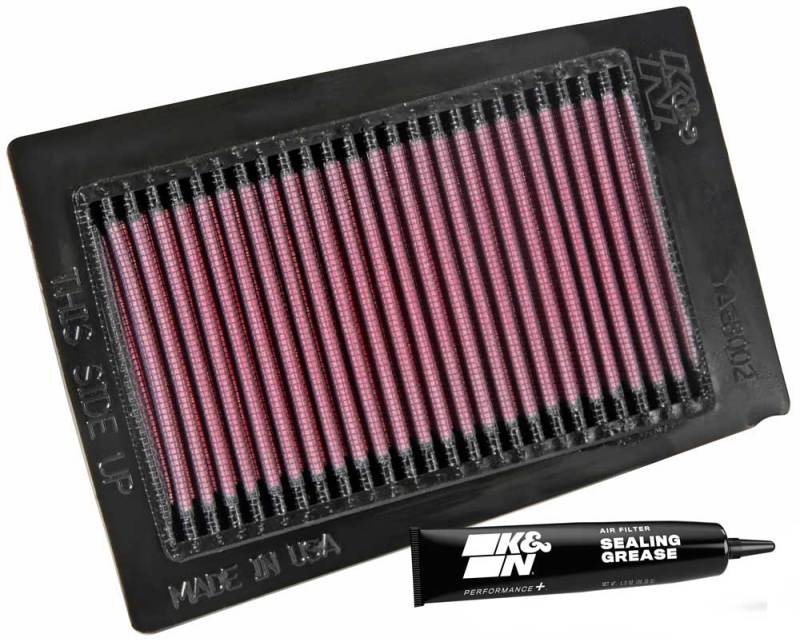 K&N 85-88 & 92-00 Yamaha YFM80 Badger/02-08 YFM80 Raptor/05-08 YFM80 Grizzly Replacement Air Filter - YA-8002 for 1985-2000 Y