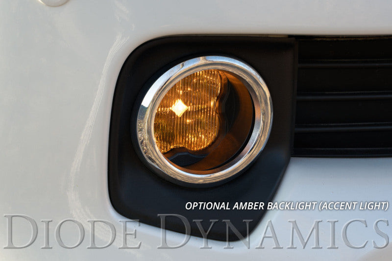 Diode Dynamics SS3 Sport Type CGX Kit ABL - White SAE Fog - DD7197 for 2010-2020 Toyota Sienna - installed view