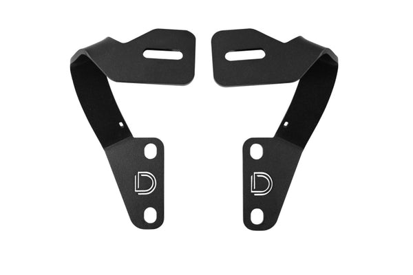 Diode Dynamics 10-21 Toyota 4Runner Ditch Light Brackets - DD6745P for 2010-2024 Toyota 4Runner - front view