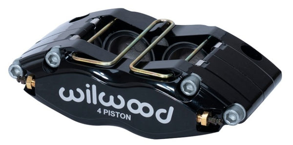 Wilwood Caliper- DPR-DS - Black 1.25in Piston .38/.500in Rotor - Dust Seal - 120-14698-BK by Wilwood
