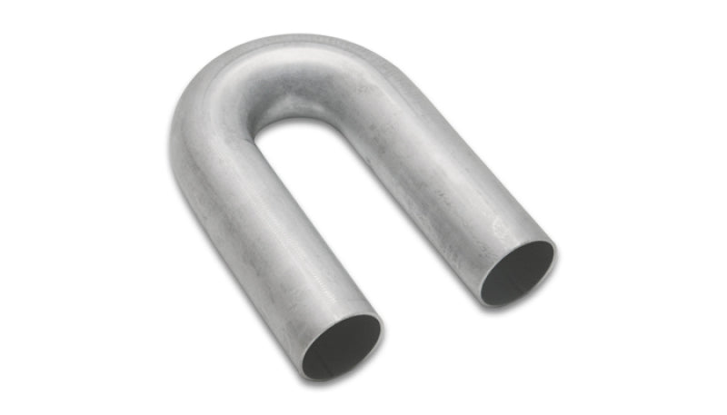 Vibrant 321 Stainless Steel 180 Degree Mandrel Bend 2.00in OD x 3.00in CLR 16 Gauge Wall Thickness - 13844