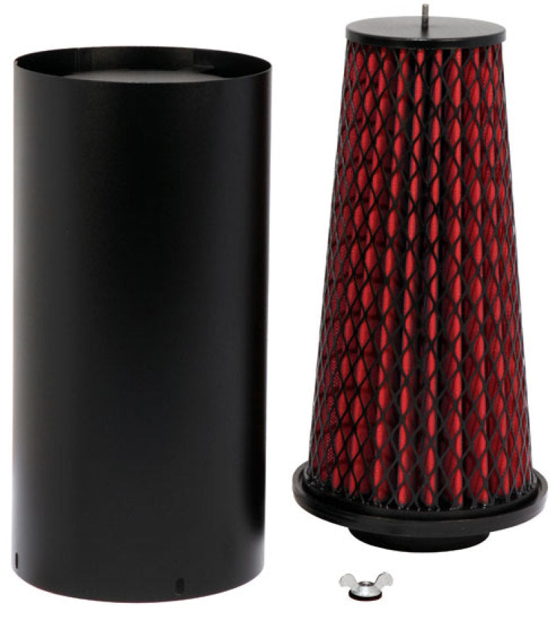 K&N Replacement Canister w/ Air Filter 7-3/4in D 16in H - HDT - 38-2014S by K&N Engineering - front view
