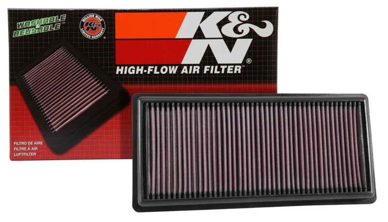 K&N 2016 Cadillac CT6 L4-2.0L F/I Replacement Drop In Air Filter - 33-5052 for 2016-2019 Cadillac CT6 - close-up
