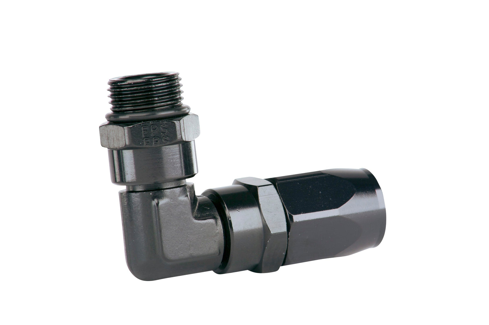 Aeromotive Fitting - Elbow - 90-Deg - AN-06 ORB to AN-06 Flare - 15689