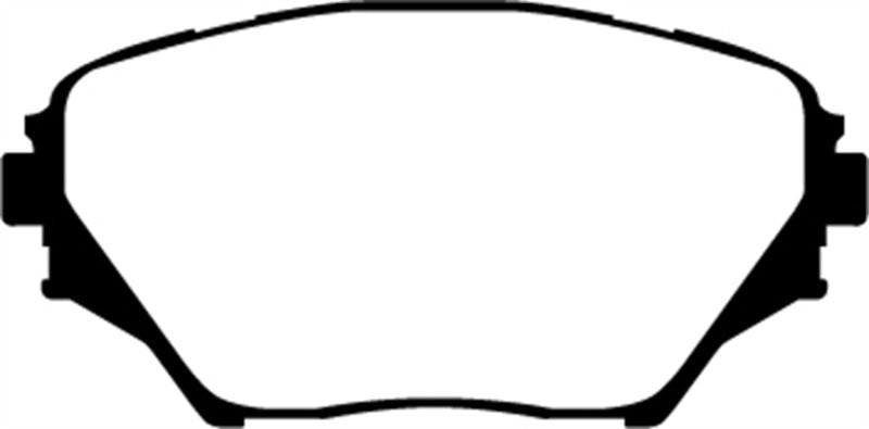 EBC 01-03 Toyota RAV 4 2.0 Greenstuff Front Brake Pads - DP61402