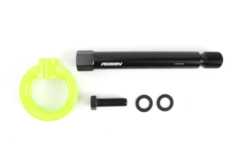 Perrin 10th Gen Civic SI/Type-R/Hatchback Tow Hook Kit (Rear) - Neon Yellow - PHP-BDY-251NY for 2016-2021 Honda Civic - insta