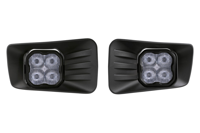Diode Dynamics SS3 Type CH LED Fog Light Kit Sport ABL - White SAE Fog - DD7302 for 2007-2020 Chevrolet Tahoe - front view
