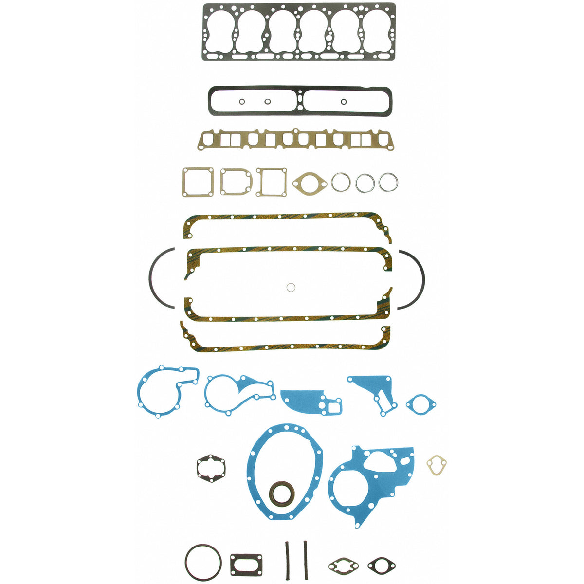 Fel-Pro FS 7191 S-8 Engine Gasket Set - FS7191S8 - front view