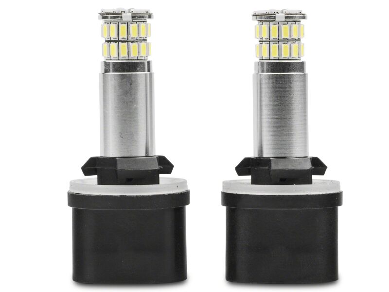 Raxiom 94-04 Ford Mustang Excl 03-04 Cobra Axial Series LED Fog Light Bulbs - 393042 - angle view