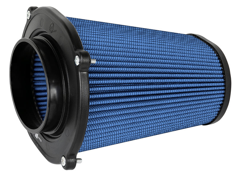 aFe Quantum Pro-5 R Air Filter Inverted Top - 5.5inx4.25in Flange x 9in Height - Oiled P5R - 23-91133