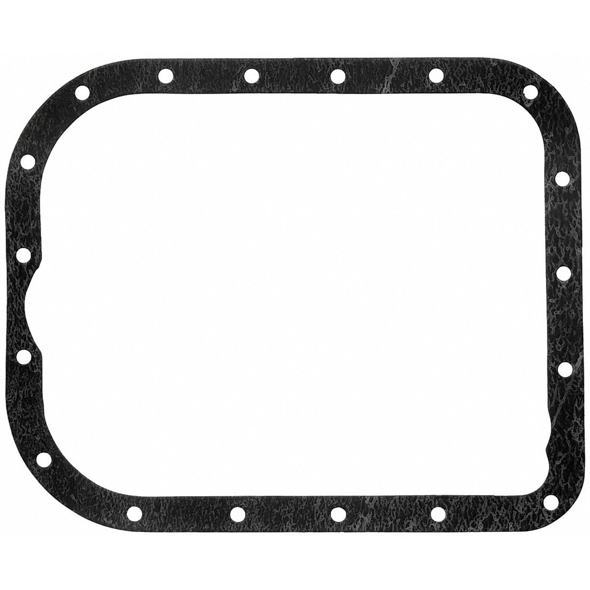 Fel-Pro TOS 18407 Transmission Oil Pan Gasket 18 Bolt Hole One Piece Gasket - TOS18407 - front view