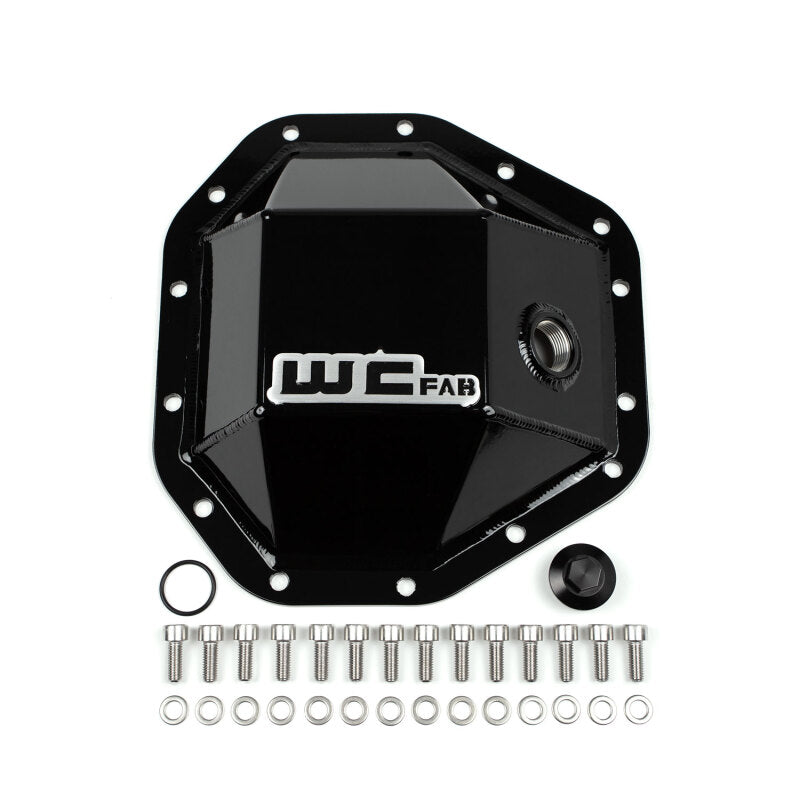 Wehrli 17-24 Ford F250/F350 SRW Dana M275 Rear Axle Differential Cover - Semi-Gloss Black - WCF100184-SGB