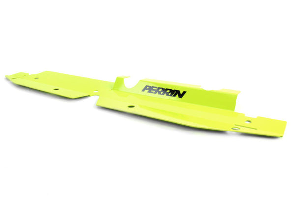 Perrin 08-14 Subaru WRX/STi Neon Yellow Radiator Shroud - PSP-ENG-510NY for 2008-2021 Subaru WRX STI - front view