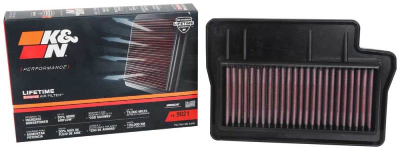 K&amp;N Yamaha MT-09 890 2021 Replacement Air Filter - YA-9021