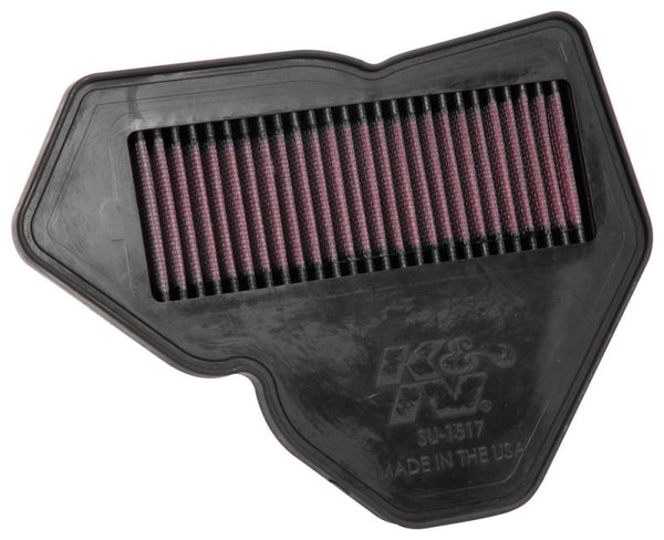 K&N 17-18 Suzuki Raider 150 147cc F/I Replacement Air Filter - SU-1517 by K&N Engineering - front view