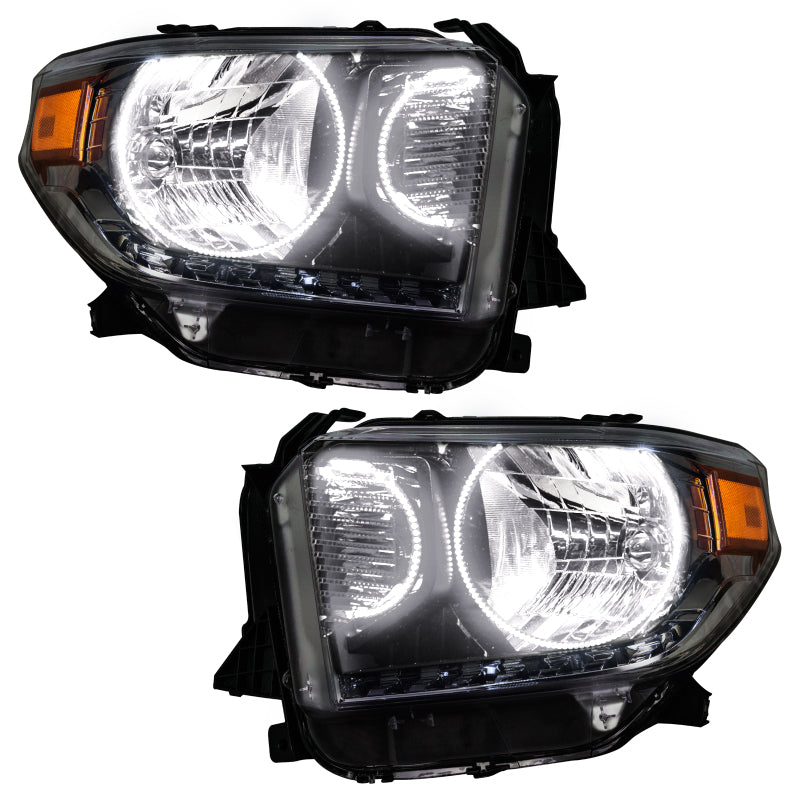 Oracle 14-17 Toyota Tundra SMD HL - Dual Halo Kit - White SEE WARRANTY - 7204-001